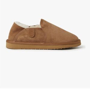 Men's Tan Suede Slip-On Shoes